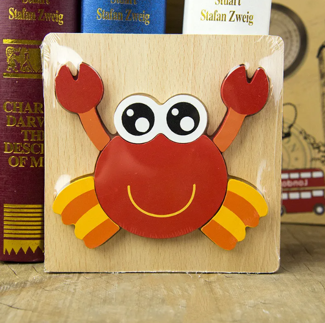 3D Animal Puzzle Set