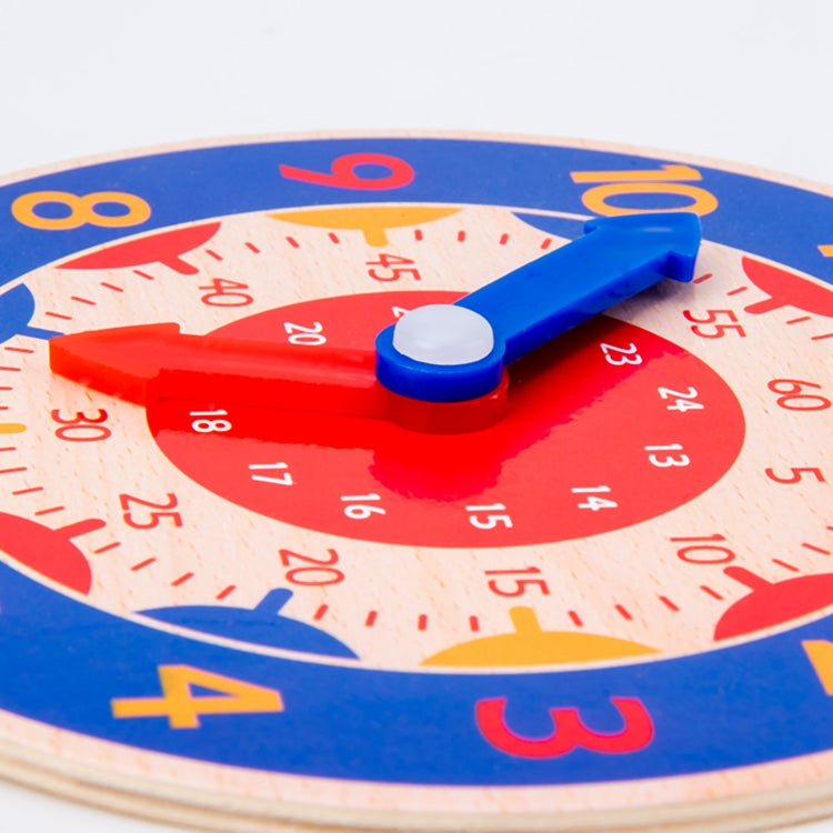 Wooden Educational Toy for Kids - Learning Clock Blocks