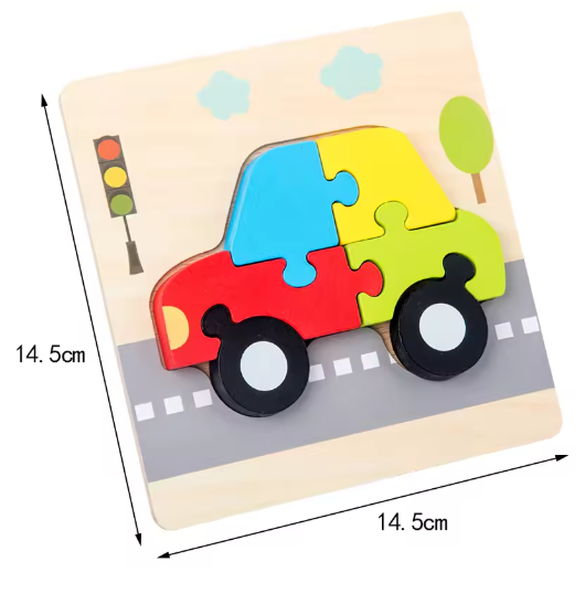 3D Animal Puzzle Set