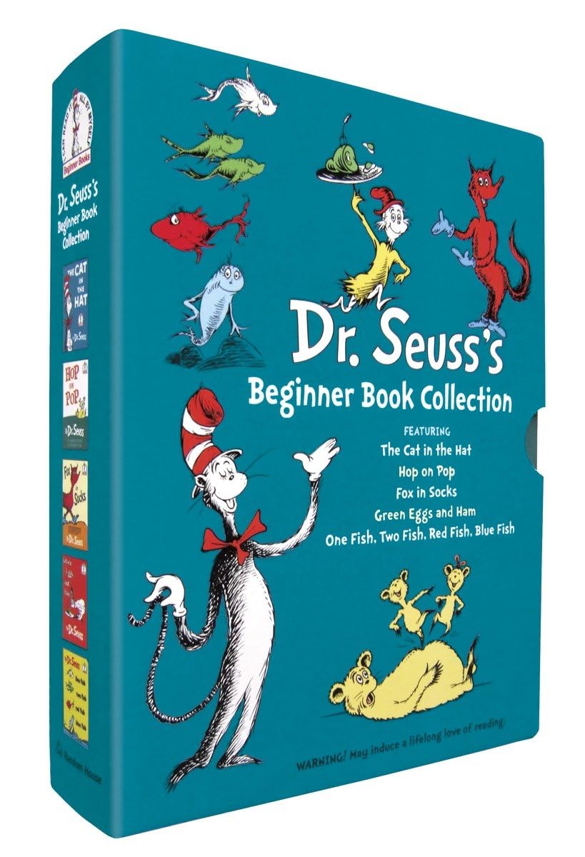Dr. Seuss's Beginner Book Boxed Set Collection: The Cat in t