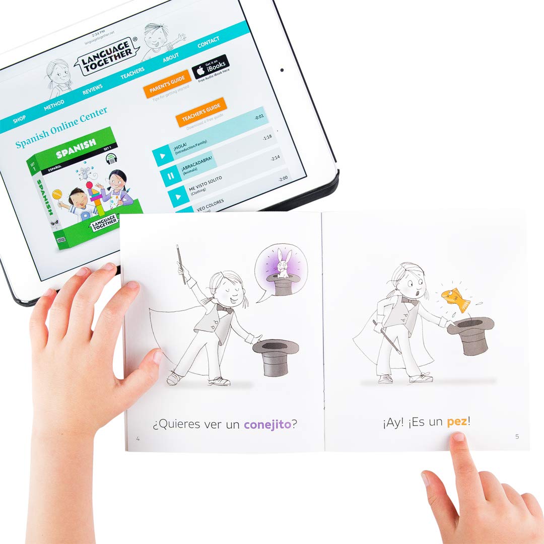 Spanish for Kids Set 1: First Readers Box Set - 10 Beginning