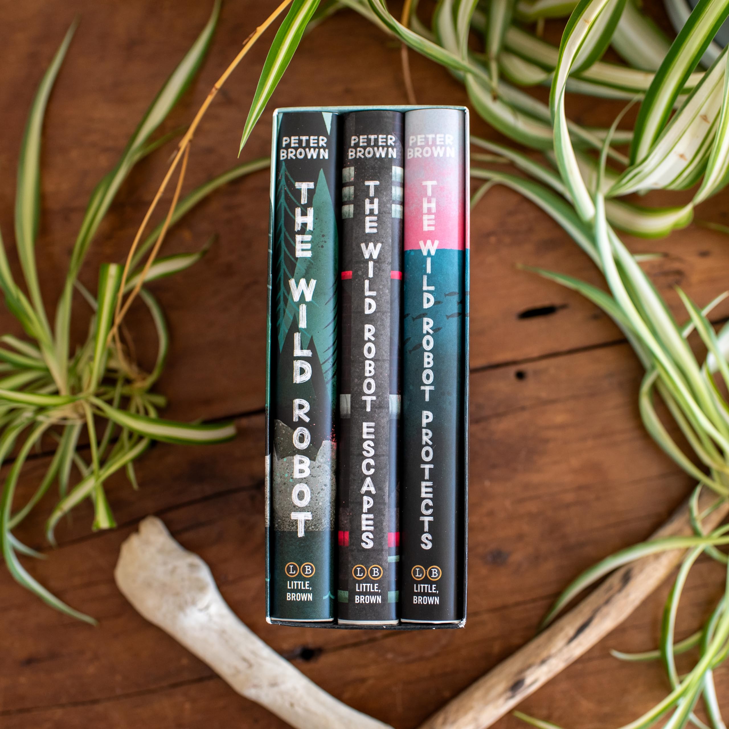 The Wild Robot Boxed Set by Brown, Peter