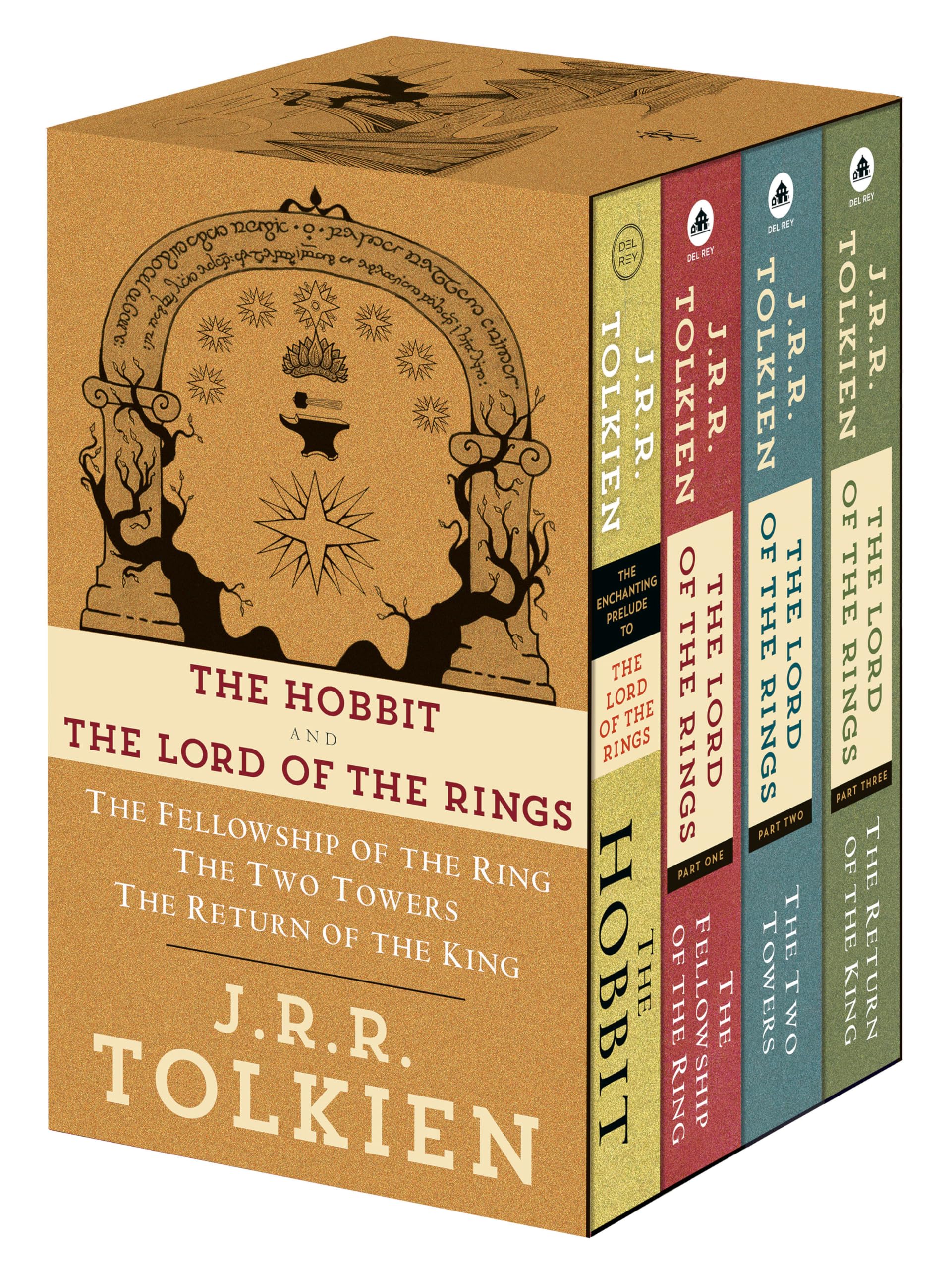 J.R.R. Tolkien 4-Book Boxed Set: The Hobbit and The Lord of