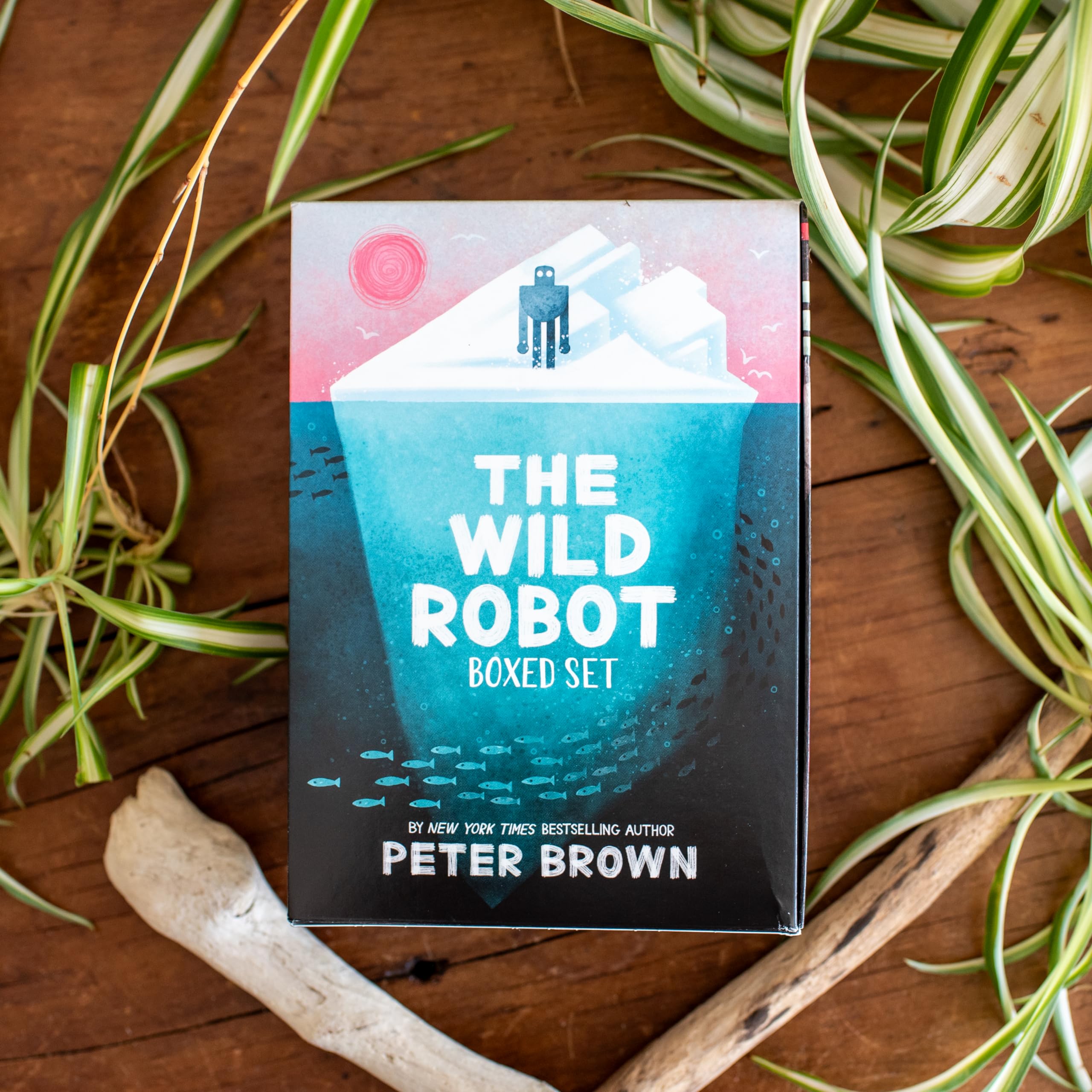 The Wild Robot Boxed Set by Brown, Peter