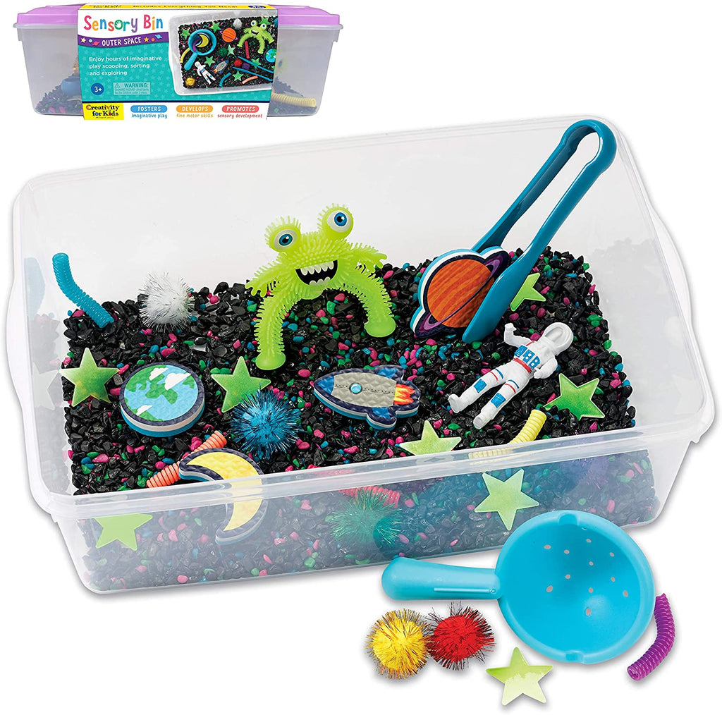 Sensory Bin: Outer Space