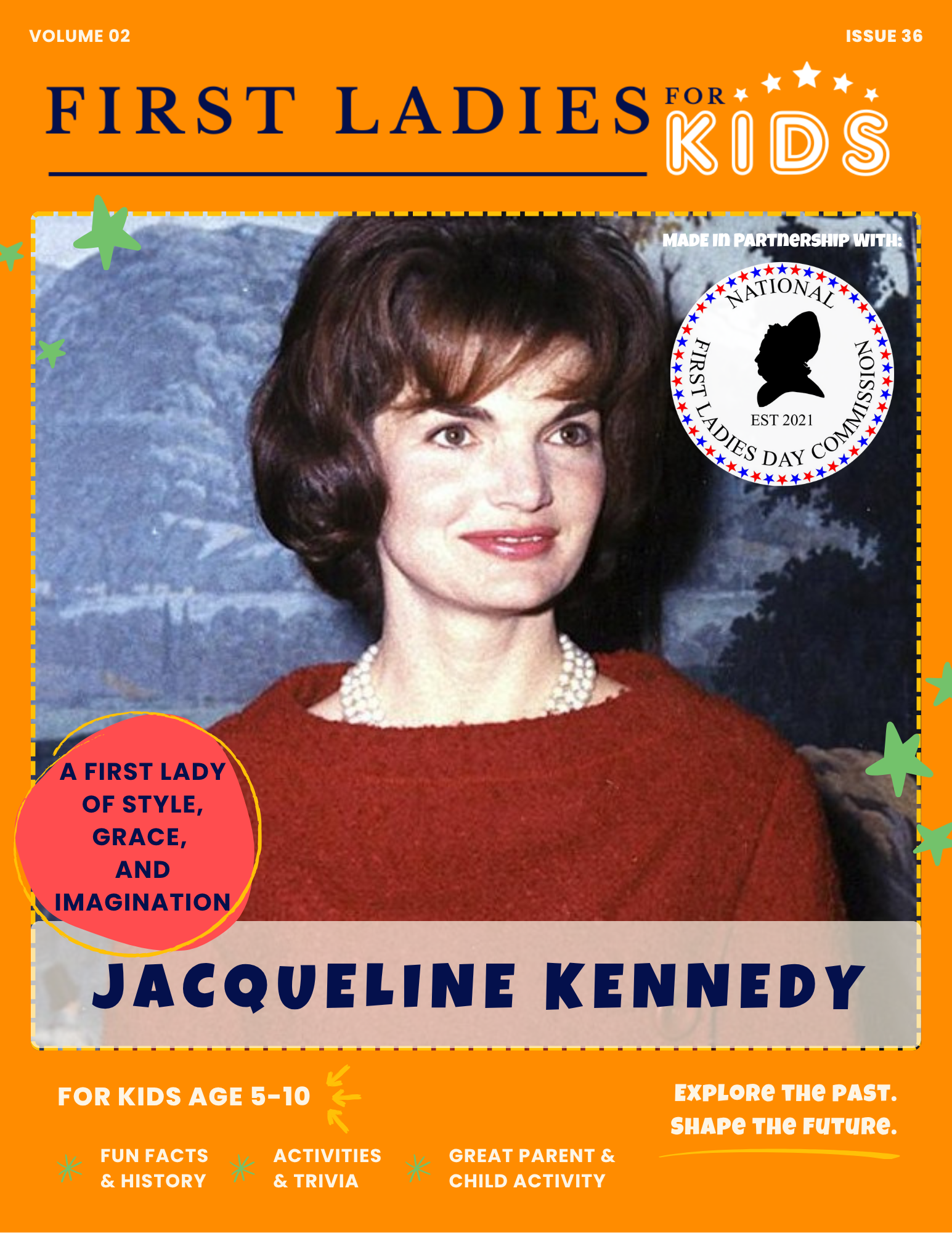 First Lady Jacqueline Kennedy
