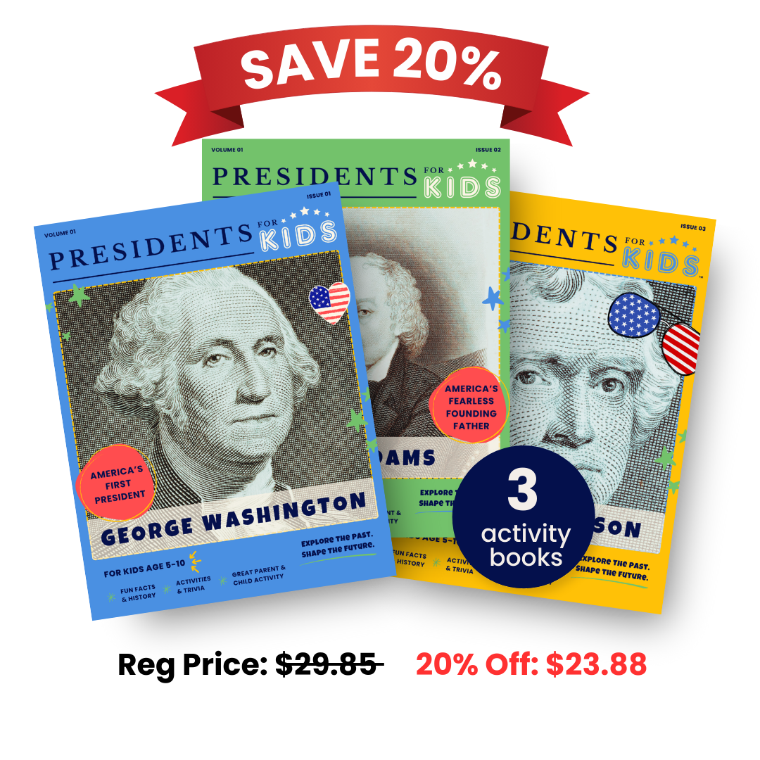 The First 3 Presidents Collectors Set