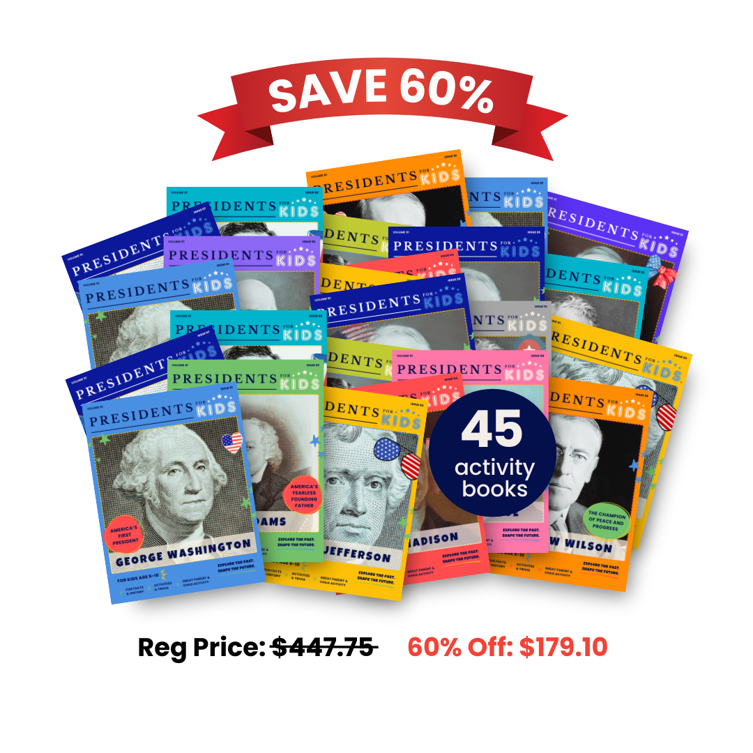 Ultimate Presidential Collectors Set - All 45 Activity Books