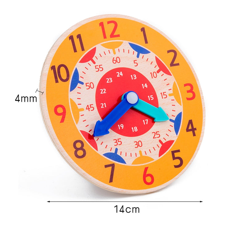 Wooden Educational Toy for Kids - Learning Clock Blocks