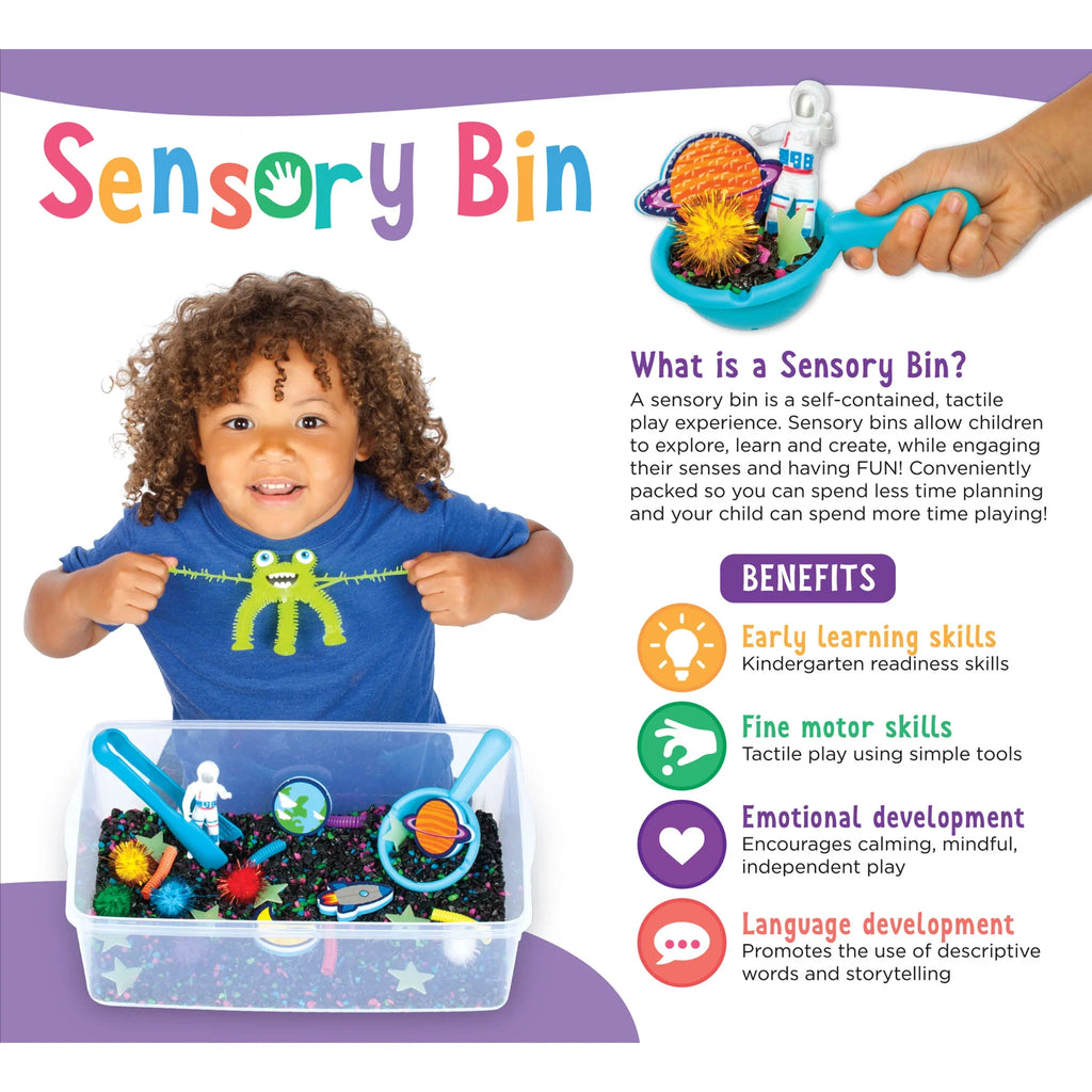Sensory Bin: Outer Space