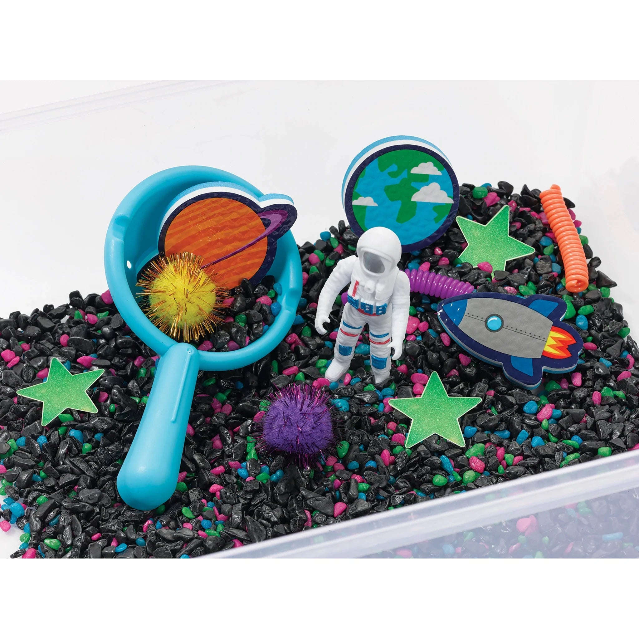 Sensory Bin: Outer Space