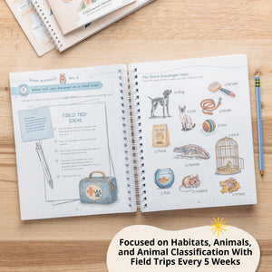 Creatures in Creation- 1st Grade Curriculum Kit by Not Consumed