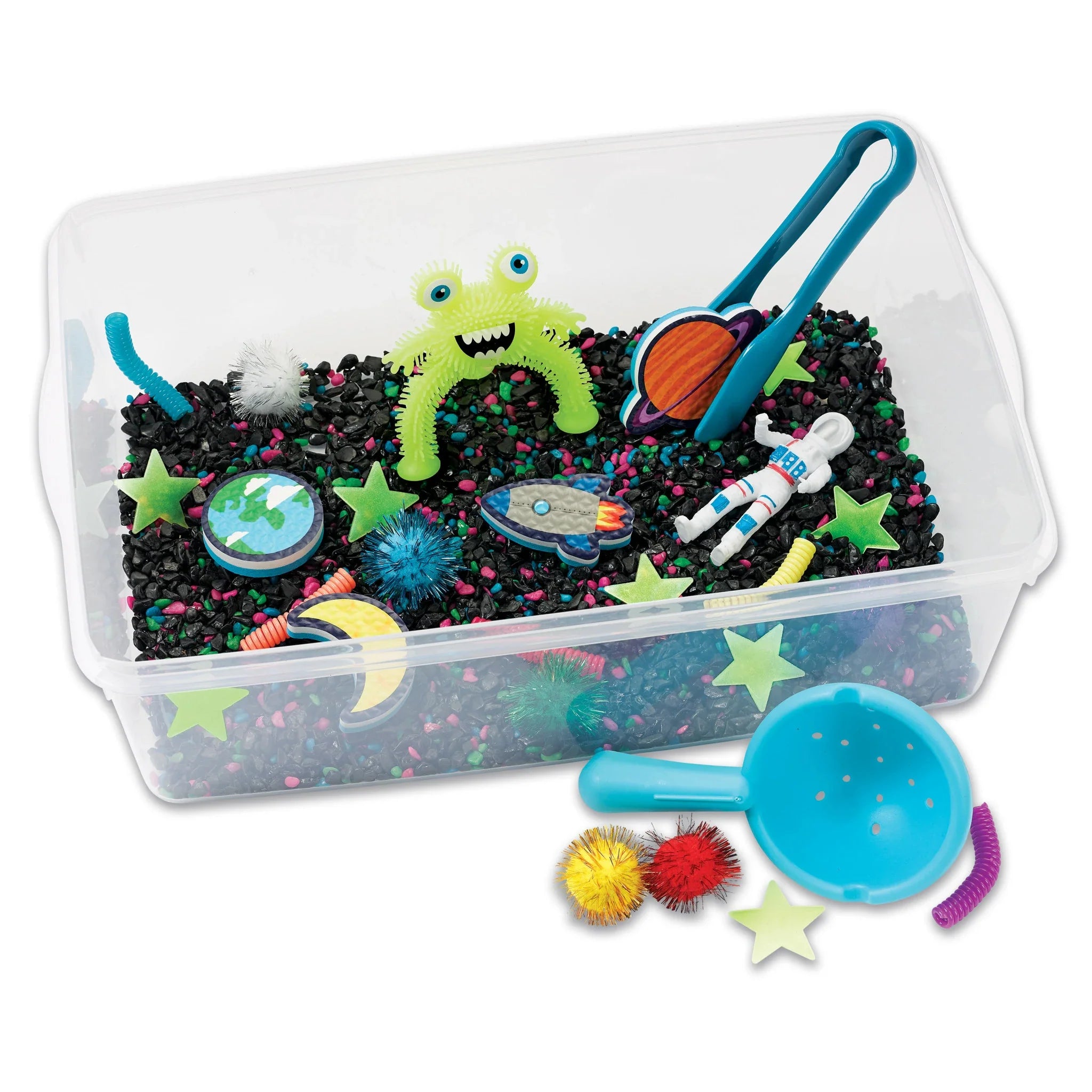 Sensory Bin: Outer Space