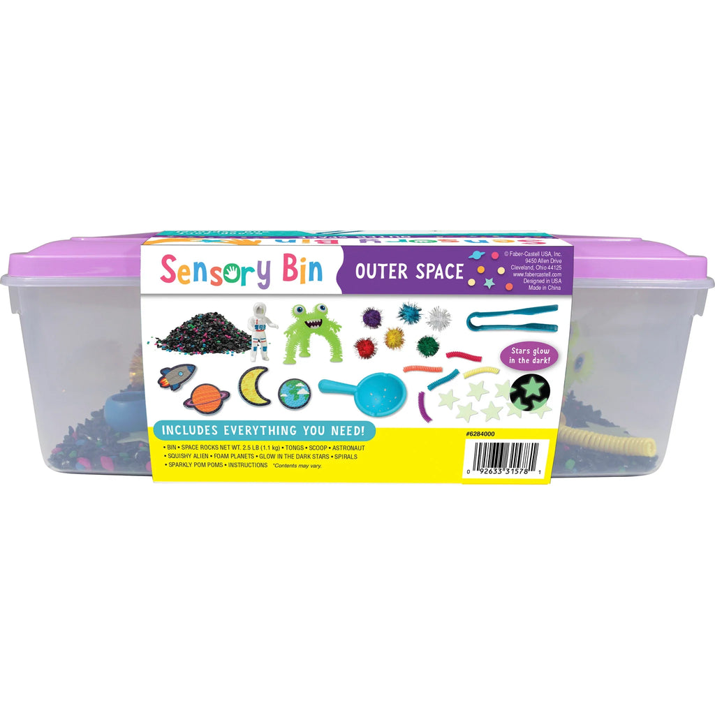 Sensory Bin: Outer Space